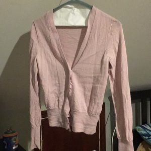 J crew merino blush cardigan